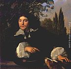 Bartholomeus van der Helst Self-portrait painting